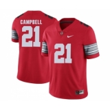 Ohio State Buckeyes 21 Parris Campbell Red 2018 Spring Game College Football Limited Jersey