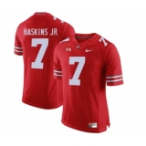 Ohio State Buckeyes 7 Dwayne Haskins Red College Football Jersey