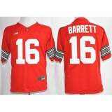 Ohio State Buckeyes #16 J. T. Barrett Red Diamond Quest Stitched NCAA Jersey