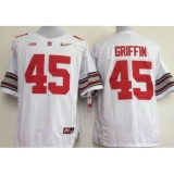 Ohio State Buckeyes #45 Archie Griffin White Limited Stitched NCAA Jersey