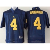 Ohio State Buckeyes #4 Kirk Herbstreit Navy Blue Stitched NCAA Jersey