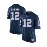 Penn State Nittany Lions 12 Chris Godwin Navy College Football Jersey
