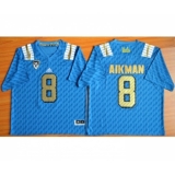 UCLA Bruins 8 Troy Aikman Blue College Jersey