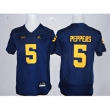 Michigan Wolverines 5 Jabrill Peppers Navy Youth College Football Jersey
