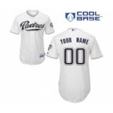 Men's Nike San Diego Padres Customized Authentic White Cool Base MLB Jersey
