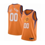 Youth Phoenix Suns Customized Swingman Orange Finished Basketball Jersey - Statement Edition