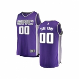 Youth Sacramento Kings Fanatics Branded Purple Fast Break Custom Replica Jersey - Icon Edition