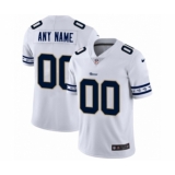 Men's Los Angeles Rams Customized White Team Logo Cool Edition Jersey