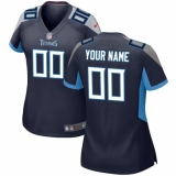 Women's Tennessee Titans Nike Navy 2018 Custom Game Jersey