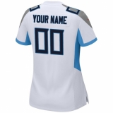 : Women's Tennessee Titans Nike White 2018 Custom Game Jersey