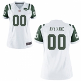 Women's New York Jets Nike White Custom Game Jersey