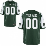 Men's New York Jets Nike Green Custom Game Jersey