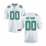 Youth Miami Dolphins Nike White Customized Game Jerse