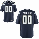 Youth Los Angeles Chargers Nike Navy Custom Game Jersey