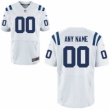 Men's Indianapolis Colts Nike White Custom Elite Jersey