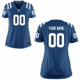 Women's Indianapolis Colts Nike Royal Blue Custom Game Jersey