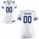Women's Indianapolis Colts Nike White Custom Game Jersey