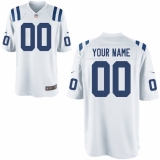 Nike Men's Indianapolis Colts Customized Game White Jersey