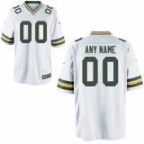 Nike Men's Green Bay Packers Customized White Game Jersey
