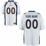 Nike Men's Denver Broncos Customized Game White Jersey