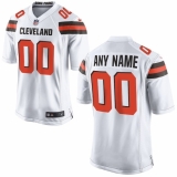 Nike Men's Cleveland Browns Customized White Game Jersey