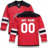 Youth New Jersey Devils Fanatics Branded Red Home Replica Custom Jersey