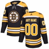 Men's Boston Bruins adidas Black Authentic Custom Jersey