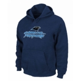 NFL Men's Nike Carolina Panthers Authentic Logo Pullover Hoodie - Blue
