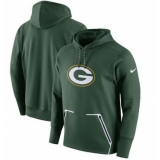 NFL Green Bay Packers Nike Champ Drive Vapor Speed Pullover Hoodie - Green