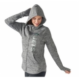 NFL New York Jets G-III 4Her by Carl Banks Women's Recovery Full-Zip Hoodie - Heathered Gray