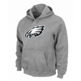 NFL Men's Nike Philadelphia Eagles Logo Pullover Hoodie - Grey