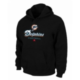 NFL Men's Nike Miami Dolphins Critical Victory Pullover Hoodie - Black