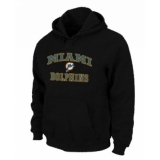 NFL Men's Nike Miami Dolphins Heart & Soul Pullover Hoodie - Black