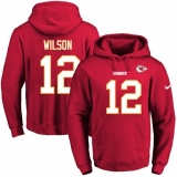 NFL Men's Nike Kansas City Chiefs #12 Albert Wilson Red Name & Number Pullover Hoodie