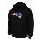 NFL Men's Nike New England Patriots Logo Pullover Hoodie - Black