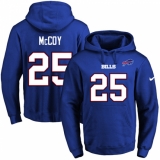 NFL Men's Nike Buffalo Bills #25 LeSean McCoy Royal Blue Name & Number Pullover Hoodie
