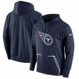 NFL Tennessee Titans Nike Champ Drive Vapor Speed Pullover Hoodie - Navy