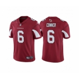 Men's Arizona Cardinals #6 James Conner Red Vapor Limited Nike Jersey