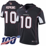 Youth Nike Arizona Cardinals #10 DeAndre Hopkins Black Alternate Stitched NFL 100th Season Vapor Untouchable Limited Jersey