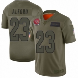 Men's Arizona Cardinals #23 Robert Alford Limited Camo 2019 Salute to Service Football Jersey