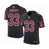 Youth Arizona Cardinals #33 Byron Murphy Limited Black Rush Vapor Untouchable Football Jersey