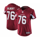 Women's Arizona Cardinals #76 Marcus Gilbert Red Team Color Vapor Untouchable Limited Player Football Jersey
