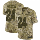 Men's Nike Arizona Cardinals #24 Adrian Wilson Limited Camo 2018 Salute to Service NFL Jersey