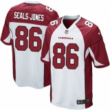 Men's Nike Arizona Cardinals #86 Ricky Seals-Jones Game White NFL Jersey