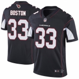 Men's Nike Arizona Cardinals #33 Tre Boston Black Alternate Vapor Untouchable Elite Player NFL Jersey