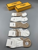 2023.10 (With Box) A Box of Fendi Socks (9)