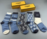 2023.10 (With Box) A Box of Fendi Socks (1)