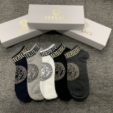 2023.10 (With Box) A Box of Versace Socks (5)
