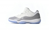 2023.11 (with original carbon fiber)Perfect Air Jordan 11 Low “Cement Grey ”Men Shoes-SY (22)