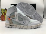 2023.7 OFF-WHITE x Authentic Air Jordan 1 High Men And Women Shoes-ZLOG (3)